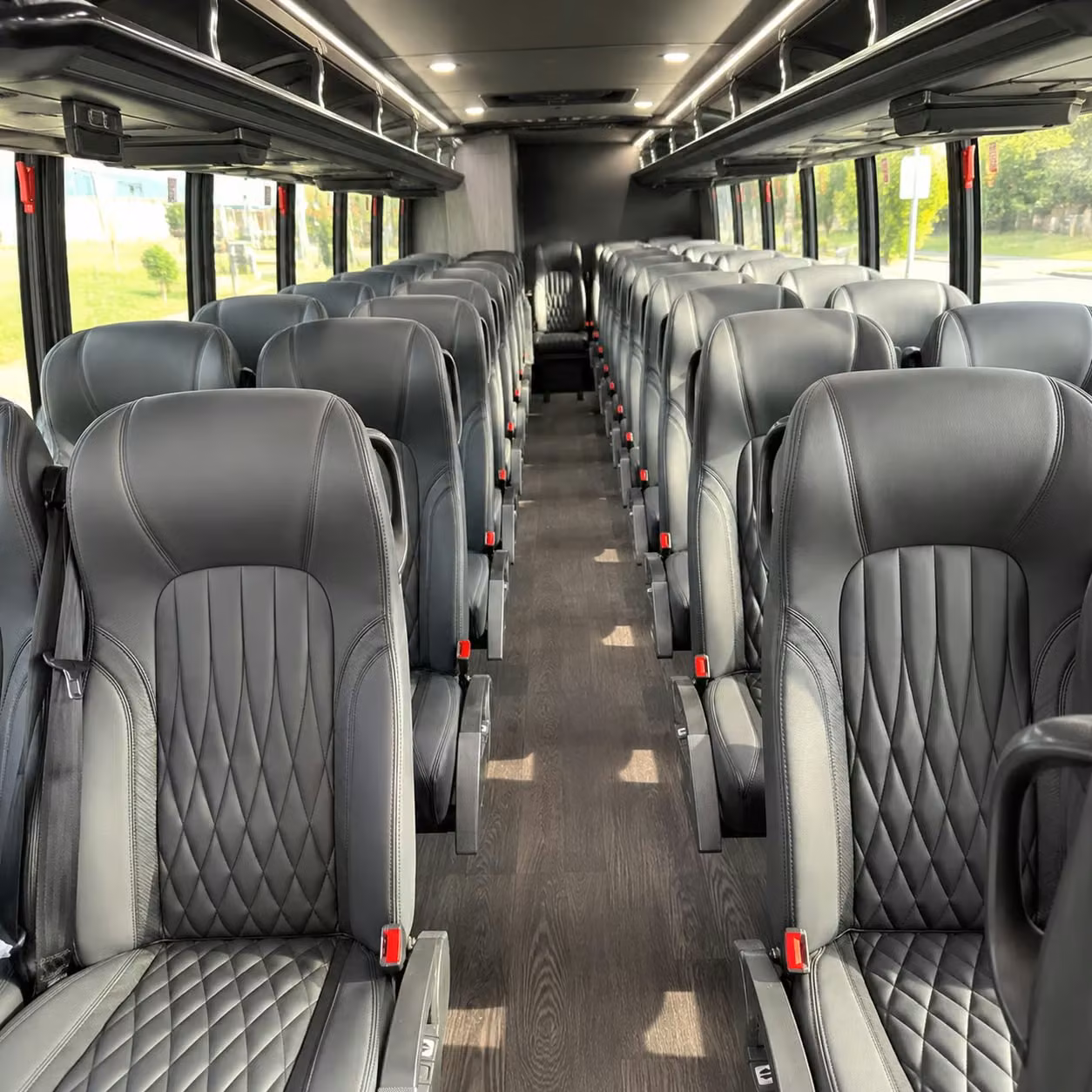30 passenger minibus interior