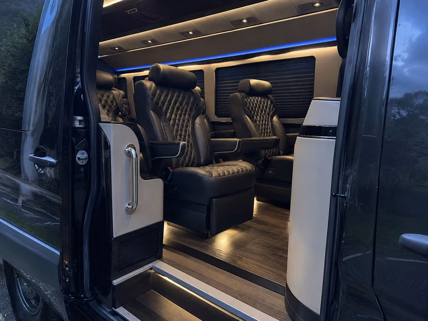 glendale sprinter van rental with driver