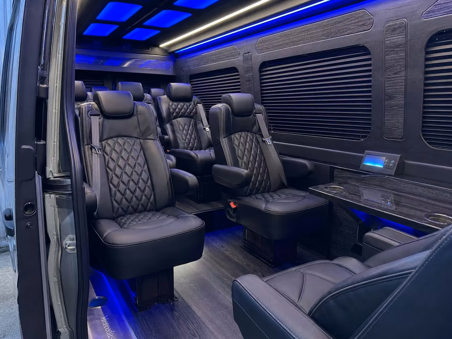 sprinter van transportation for groups and events across glendale